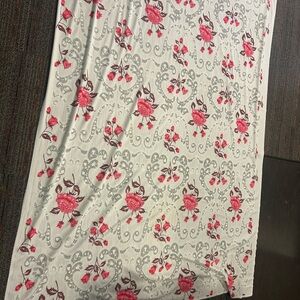 Vintage Floral Rose Fabric